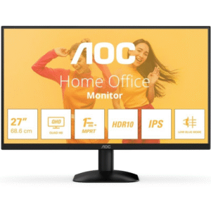 Monitor profesional aoc q27b35e 27’/ qhd/ negro