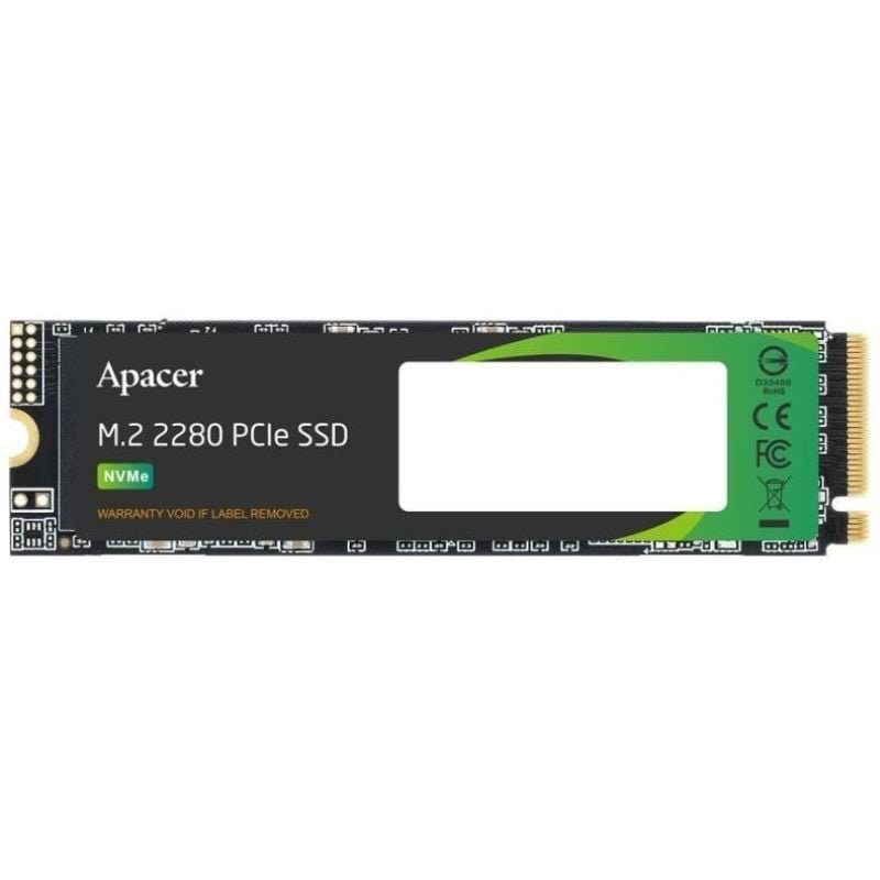 Disco ssd apacer as2280q4x 1tb/ m.2 2280 pcie/ full capacity