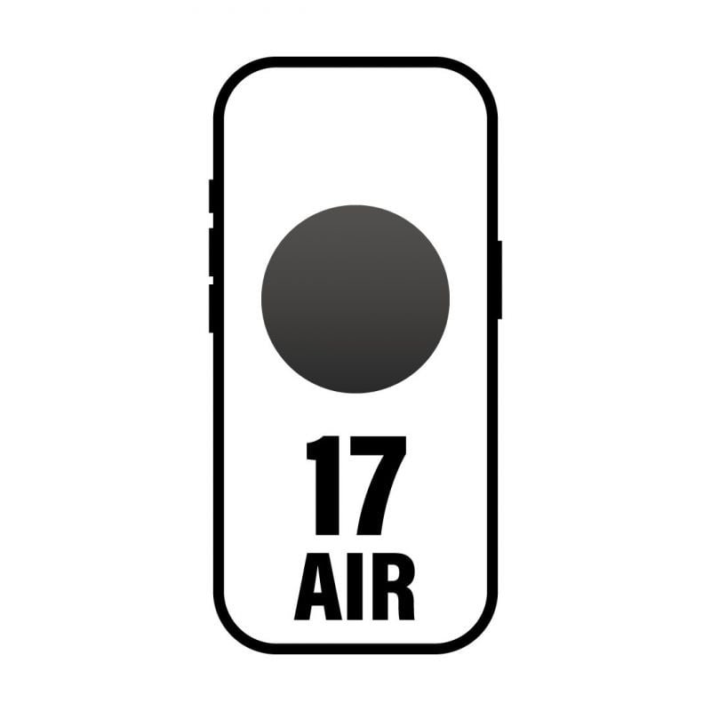 Smartphone Apple iPhone 17 Air/ 512GB/ 6.5'/ Negro Espacial