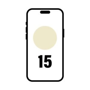 Smartphone apple iphone 15 256gb/ 6.1’/ 5g/ amarillo
