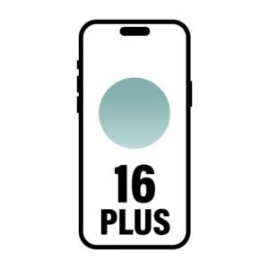 Smartphone apple iphone 16 plus 256gb/ 6.7’/ 5g/ verde azulado