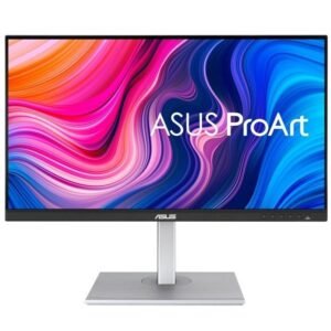 Monitor profesional asus proart display pa278cv 27’/ wqhd/ multimedia/ regulable en altura/ negro y plata