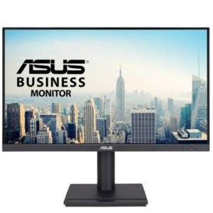 Monitor profesional asus va24dqfs 23.8’/ full hd/ multimedia/ regulable en altura/ negro