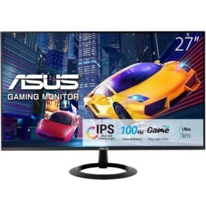 Monitor gaming asus vz27ehf 27’/ full hd/ 1ms/ 100hz/ ips/ negro