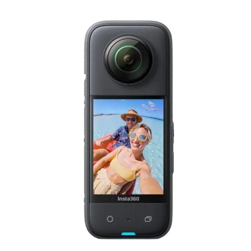 Cámara digital deportiva insta360 x3/ 5.7k/ ángulo de visión 360º/ negra
