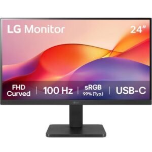 Monitor curvo lg 24u421a-b 23.8’/ full hd/ negro