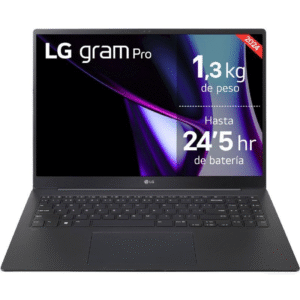Portátil lg gram pro 16zd90sp-a.ax78b intel core ultra 7-155h/ 32gb/ 1tb ssd/ geforce rtx 3050/ 16’/ sin sistema operativo