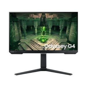 Monitor gaming samsung odyssey g4 s25bg400eu/ 25’/ full hd/ 1ms/ 240hz/ ips/ regulable en altura/ negro