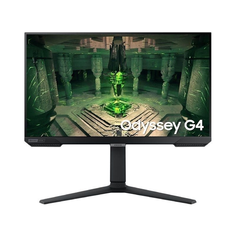 Monitor Gaming Samsung Odyssey G4 S25BG400EU/ 25'/ Full HD/ 1ms/ 240Hz/ IPS/ Regulable en altura/ Negro
