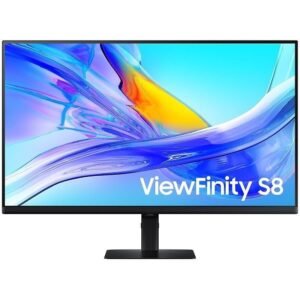 Monitor profesional samsung viewfinity s8 s80ud s32d800uau 32’/ 4k/ regulable en altura/ negro