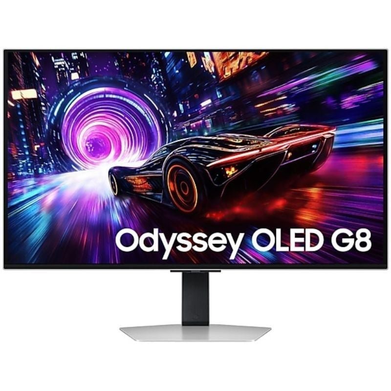 Monitor Gaming Samsung Odyssey OLED G8 S32FG812SU 32'/ 4K/ 0.03ms/ 240Hz/ Regulable en Altura/ Plata