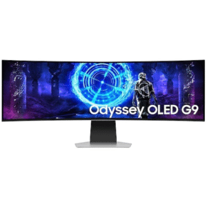 Monitor gaming ultrapanorámico curvo samsung odyssey oled g9 s49dg950su 49’/ dual qhd/ 1ms/ 240hz/ oled/ regulable en altura/