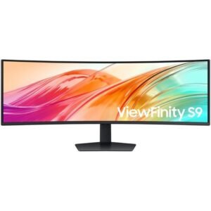 Monitor profesional ultraparonamico curvo samsung viewfinity s9 s95uf s49f950uau 49’/ dual qhd/ multimedia/ regulable en altura