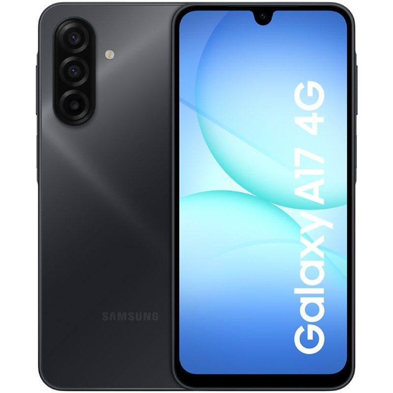 Smartphone Samsung Galaxy A17 4GB/ 128GB/ 6.7'/ Negro