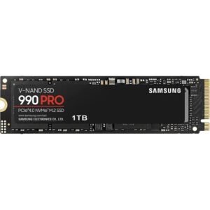 Disco ssd samsung 990 pro 1tb/ m.2 2280 pcie 4.0/ compatible con ps5 y pc/ full capacity