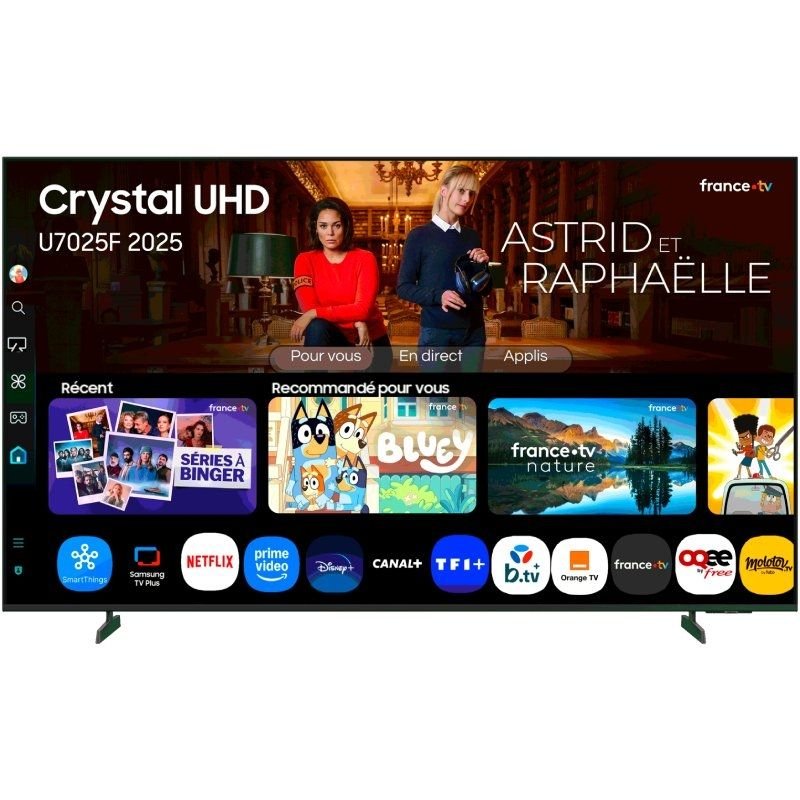 Televisor Samsung Crystal UHD U7025F TU55U7025FK 55'/ UltraHD 4K/ Smart TV/ WiFi