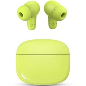 Auriculares bluetooth spc boost buds con estuche de carga/ autonomía 7.5h/ verde lima