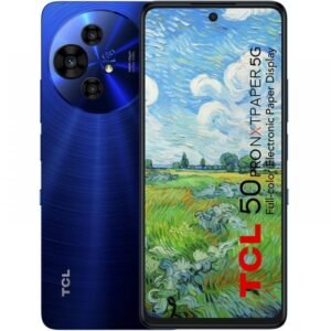 Smartphone tcl 50 pro nxtpaper 8gb/ 512gb/ 6.8’/ 5g/ azul medianoche