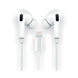 Auriculares intrauditivos tech one tech eartech hop tec1202/ con micrófono/ lightning/ blancos