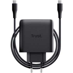 Cargador de pared gan trust maxo 65w/ 1xusb tipo-c/ incluye cable usb tipo-c/ 65w