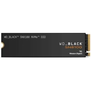 Disco ssd western digital wd black sn8100 1tb/ m.2 2280 pcie 5.0/ full capacity