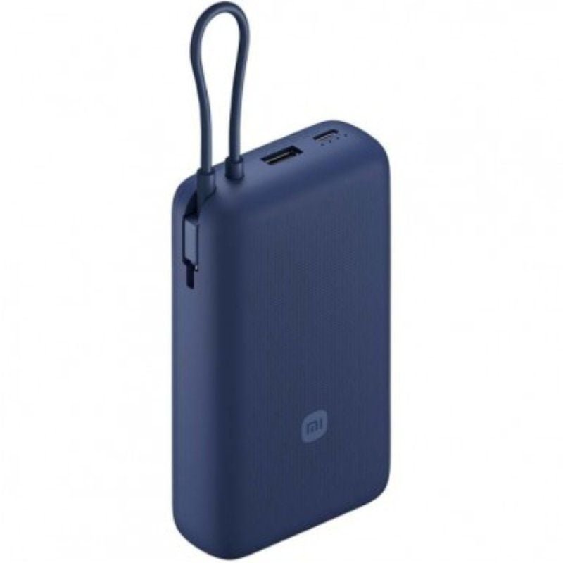 Powerbank 20000mah xiaomi 33w power bank integrated cable/ 33w/ azul