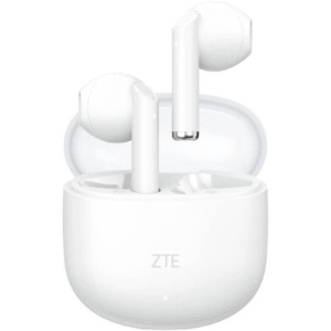 Auriculares bluetooth zte buds 2 con estuche de carga/ autonomía 5h/ blancos