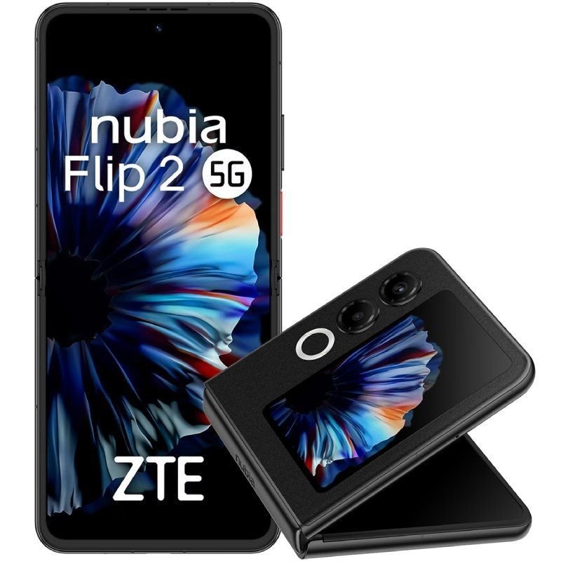 Smartphone ZTE Nubia Flip 2 8GB/ 256GB/ 6.9'/ 5G/ Negro