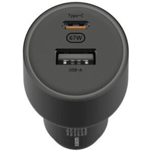 Cargador de coche xiaomi 67w usb-a tipo-c/ 1xusb-a/ 1xusb tipo-c/ 67w