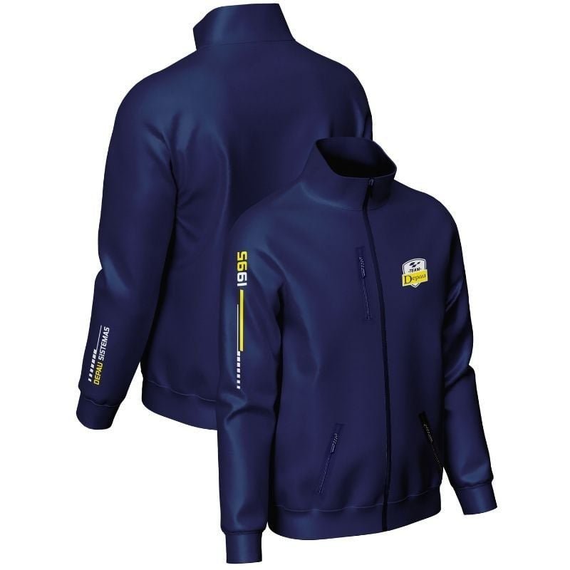 Chaqueta team depau para mujer/ talla m/ tejido soft shell repelente al agua/ forro interior de tejido polar