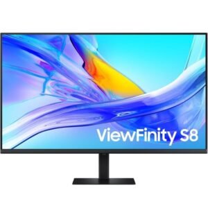 Monitor profesional samsung viewfinity s8 s80ud s37d800uau 37’/ 4k/ regulable en altura/ negro