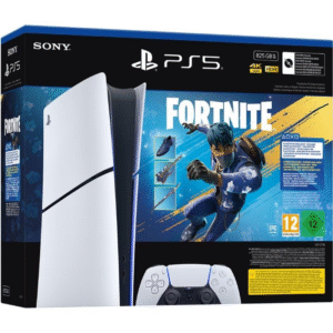 Consola sony playstation 5 – ps5 slim digital 825gb/ incluye mando dual sense y blunde fortnite flowering chaos/ chassis e