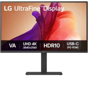 Monitor profesional lg ultrafine 32u720a-b 31.5’/ 4k/ multimedia/ regulable en altura/ negro