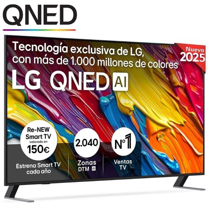 Televisor LG QNED 65QNED84A6C 65'/ Ultra HD 4K/ Smart TV/ WiFi
