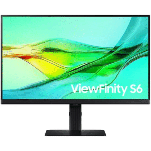 Monitor profesional samsung viewfinity s6 s60ud s27d604uau 27’/ qhd/ regulable en altura/ negro