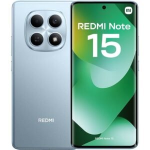 Smartphone xiaomi redmi note 15 8gb/ 256gb/ 6.77’/ azul glaciar