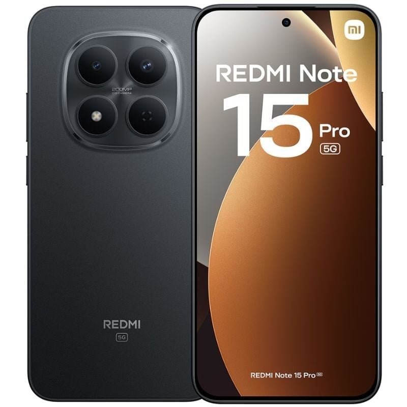 Smartphone Xiaomi Redmi Note 15 Pro 8GB/ 256GB/ 6.83'/ 5G/ Negro