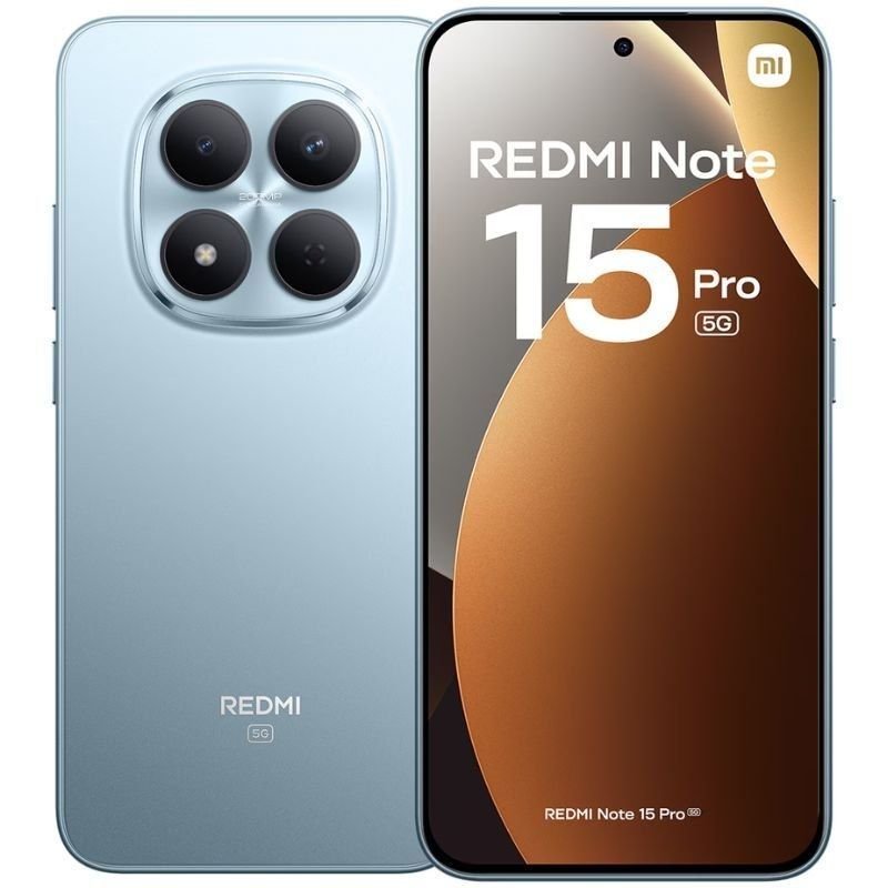 Smartphone Xiaomi Redmi Note 15 Pro 8GB/ 256GB/ 6.83'/ 5G/ Azul Glacial