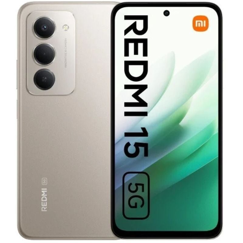 Smartphone xiaomi redmi 15 8gb/ 256gb/ 6.9'/ 5g/ gris titán