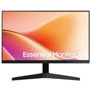 Monitor profesional samsung essential monitor s3 s24f330eau/ 24’/ full hd/ negro