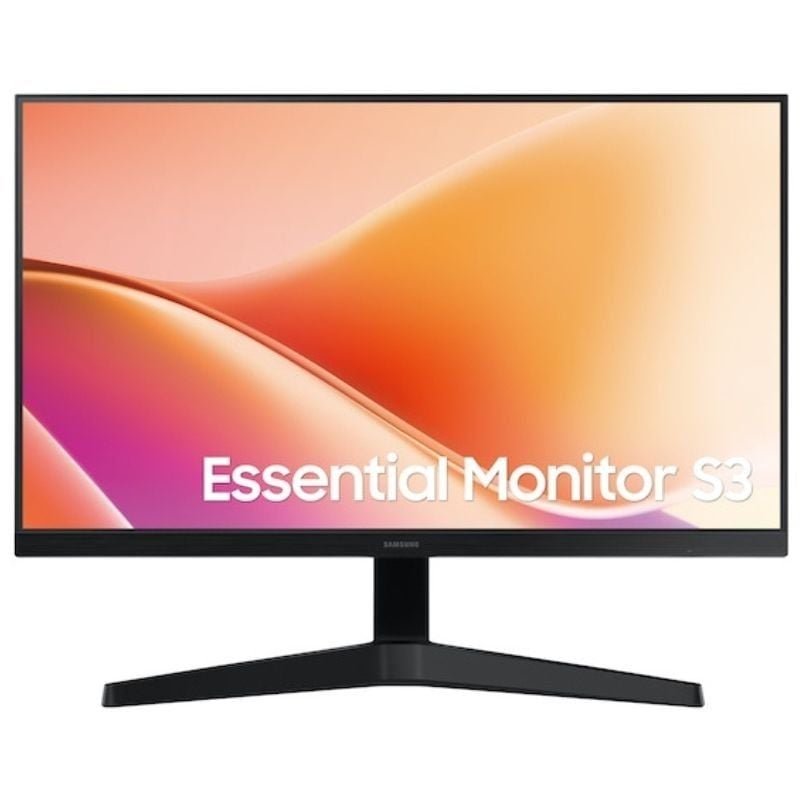 Monitor Profesional Samsung Essential Monitor S3 S24F330EAU/ 24'/ Full HD/ Negro