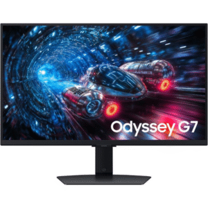 Monitor gaming samsung odyssey g7 g70f s27fg702eu 27’/ 4k/ 1ms/ 360hz/ ips/ regulable en altura/ negro