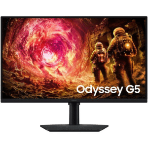 Monitor gaming samsung odyssey g5 g50f s27fg506eu 27’/ qhd/ 1ms/ 180hz/ ips/ regulable en altura/ negro