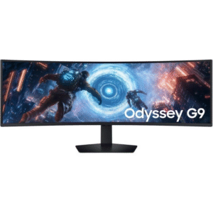 Monitor gaming ultrapanorámico curvo samsung odyssey g9 g91f s49fg916eu 49’/ dual qhd/ 1ms/ 144hz/ va/ regulable en altura/