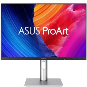 Monitor profesional asus proart display pa248qfv 24.1’/ wuxga/ multimedia/ regulable en altura/ negro y plata