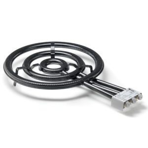 Paellero flames vlc t-600/ 3 quemadores/ diámetro 60cm