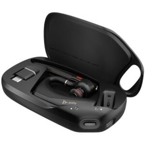 Auriculares inalámbricos poly voyager legend 50 uc/ con estuche de carga/ bluetooth/ negros