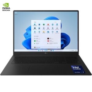 Portátil lg gram pro 17z90tr-e.ad88b intel core ultra 7-255h/ 32gb/ 1tb ssd/ geforce rtx 5050/ 17’/ win11