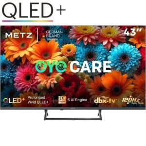 Televisor metz qled+ 43mqf7500z 43’/ ultra hd 4k/ smart tv/ wifi
