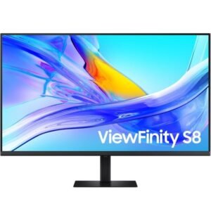 Monitor profesional samsung viewfinity s8 s80ud s37d804uau 37’/ 4k/ regulable en altura/ negro